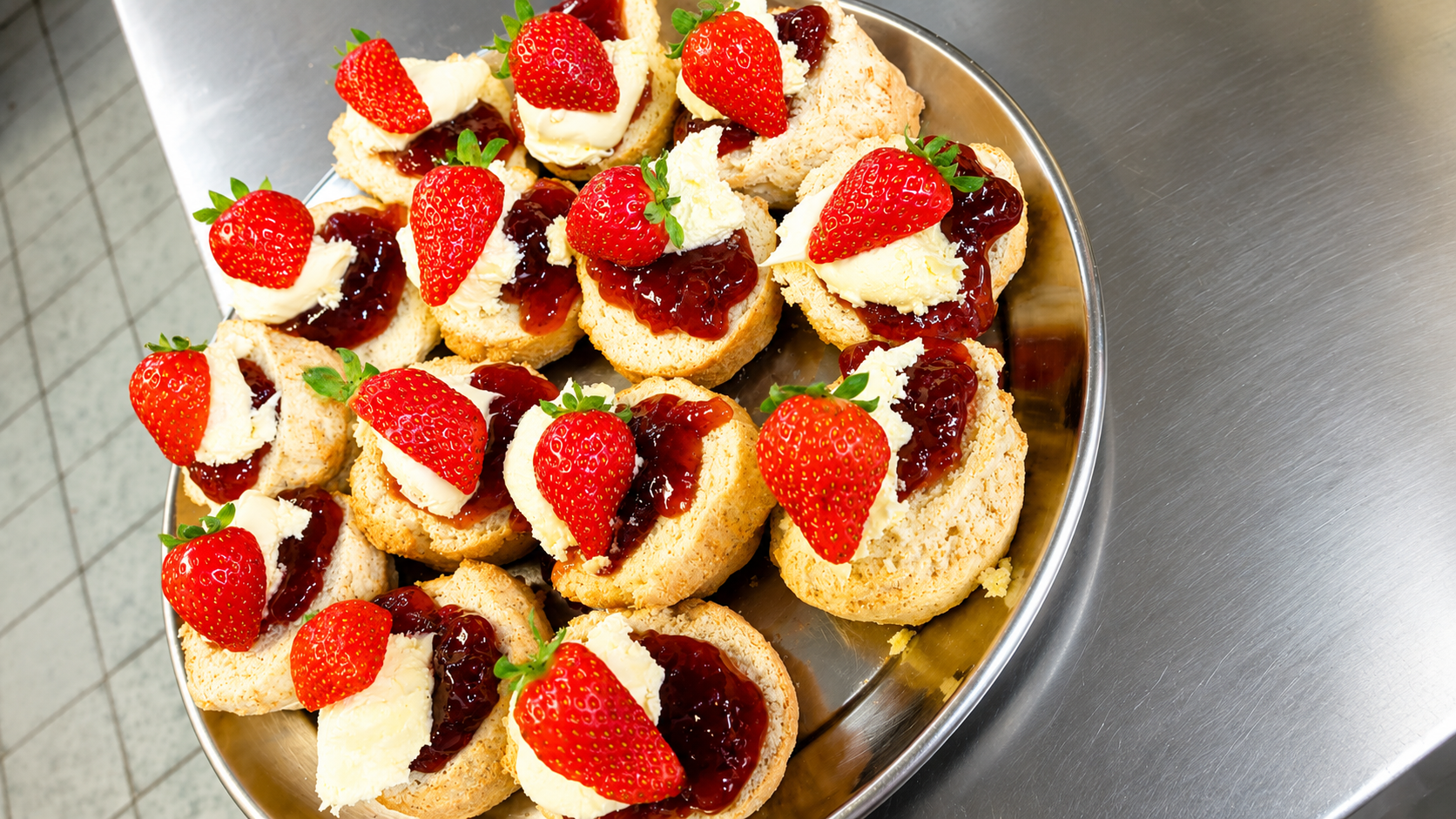 Fresh buffet prepared for a function at The Griffin