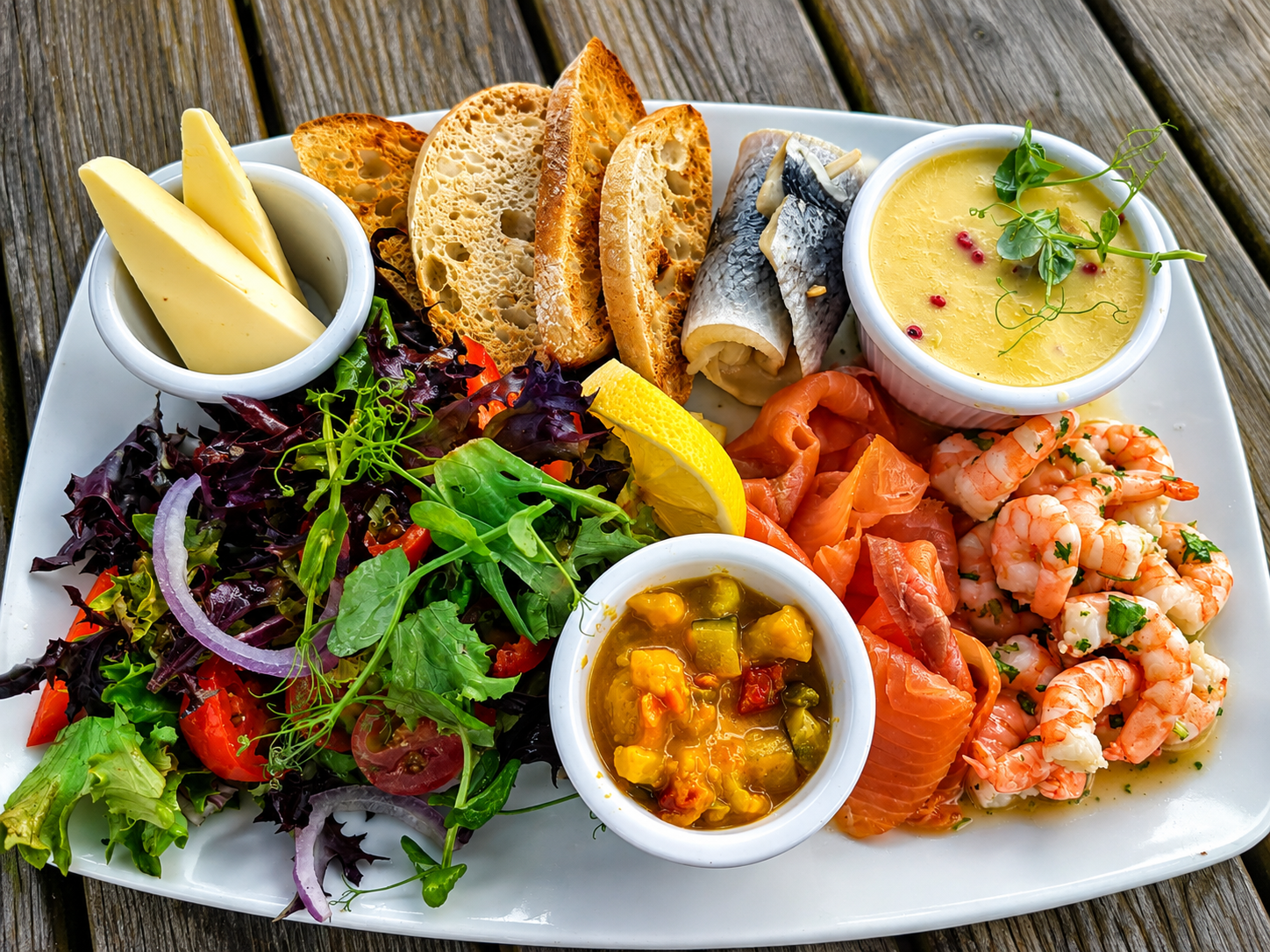 Food at The Griffin Newquay