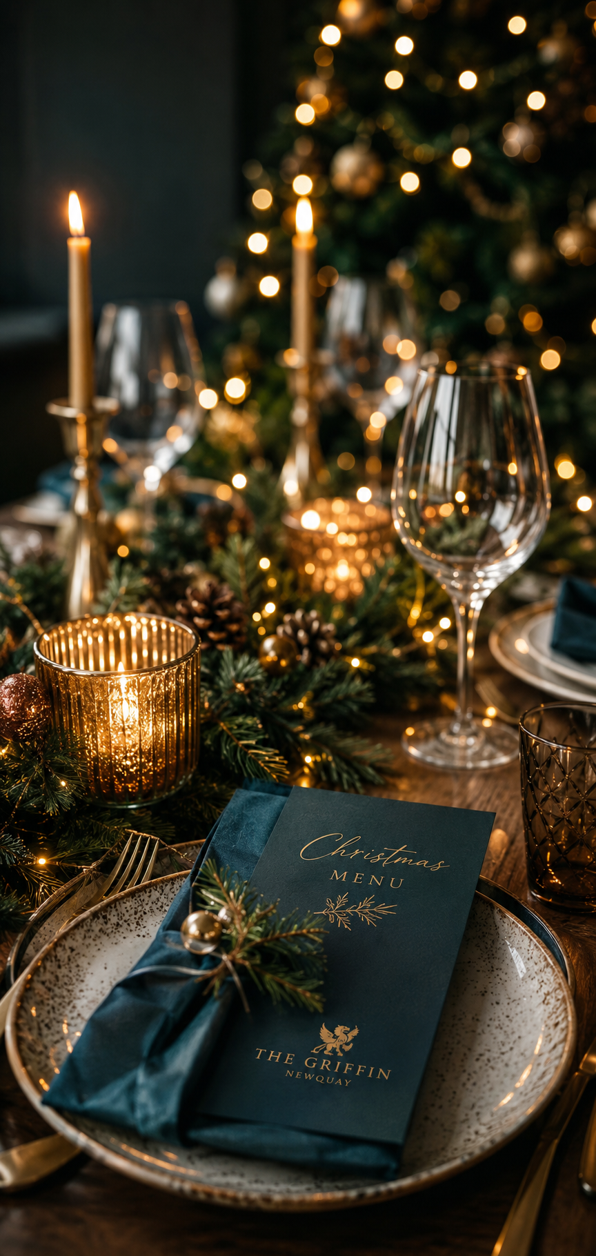 Festive food at The Griffin Newquay