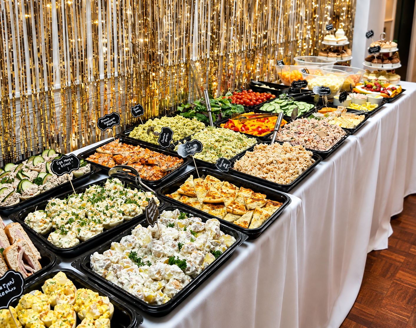Function buffet at The Griffin Newquay