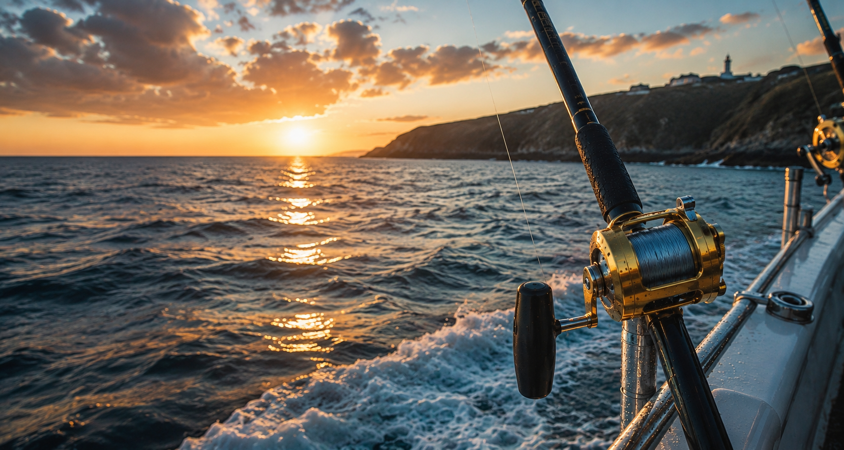 Sea fishing from Newquay Cornwall