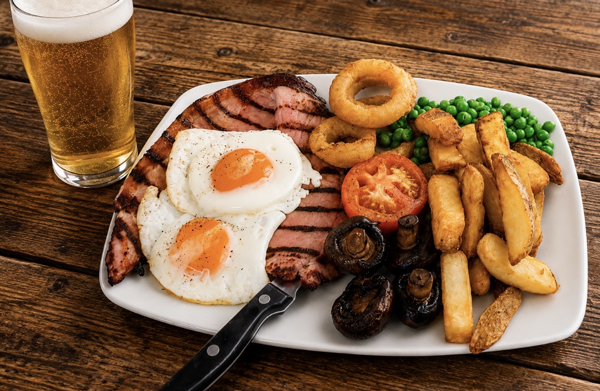 Food at The Griffin Newquay