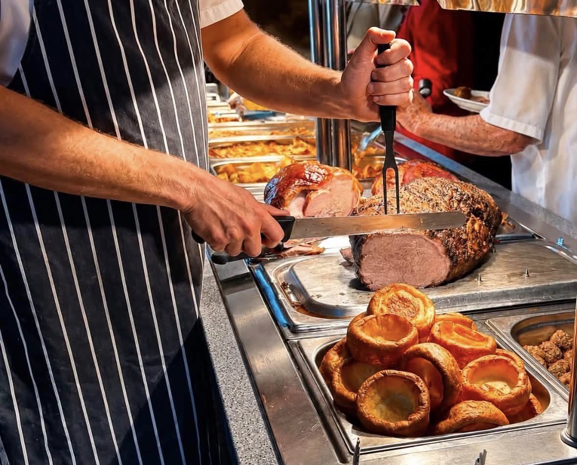 Traditional carvery at The Griffin