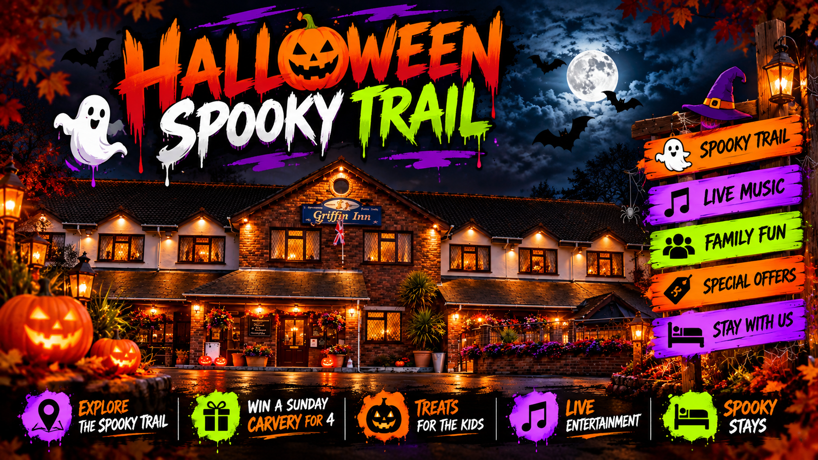 Halloween at The Griffin Newquay