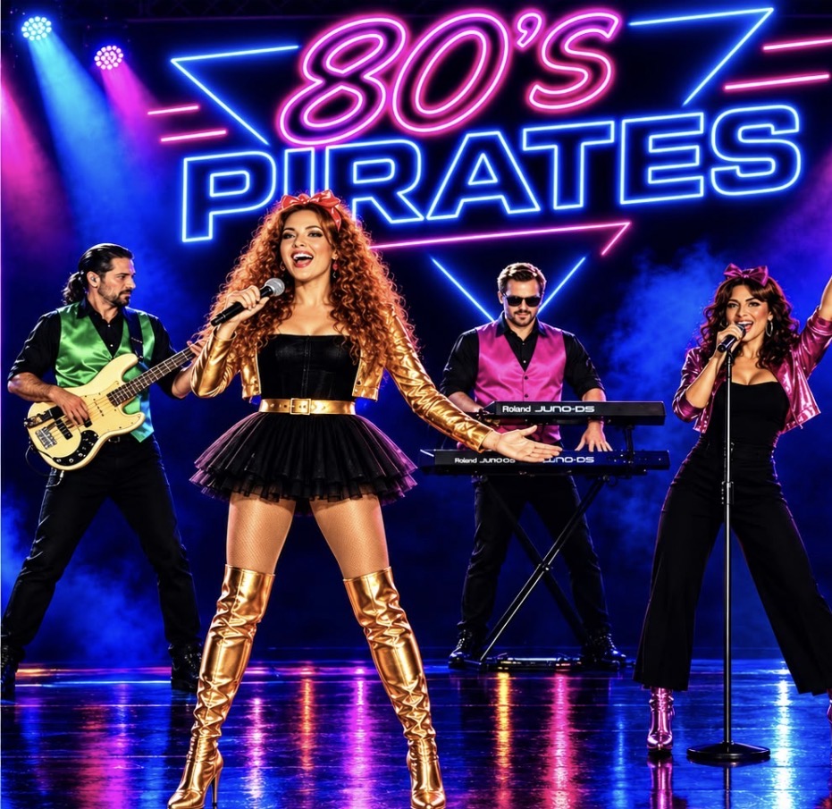 The Motown Pirates live 80s party band