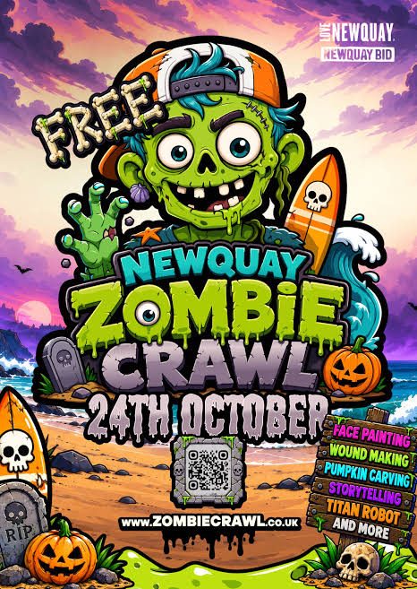 Newquay Zombie Crawl 24 October 2026
